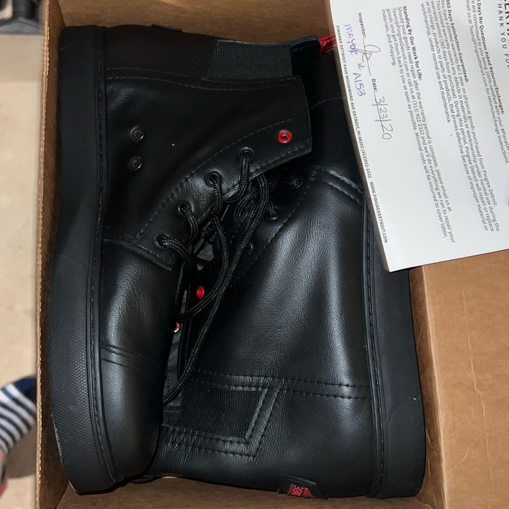 Men’s Pingree Mayor Detroit leather sneakers